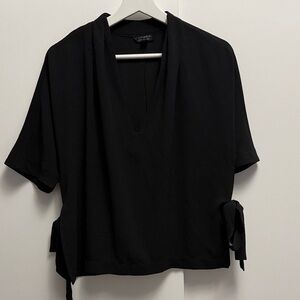 Topshop vneck blouse